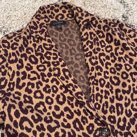 Ann Taylor Sweater Blazer - Picture 2 of 6